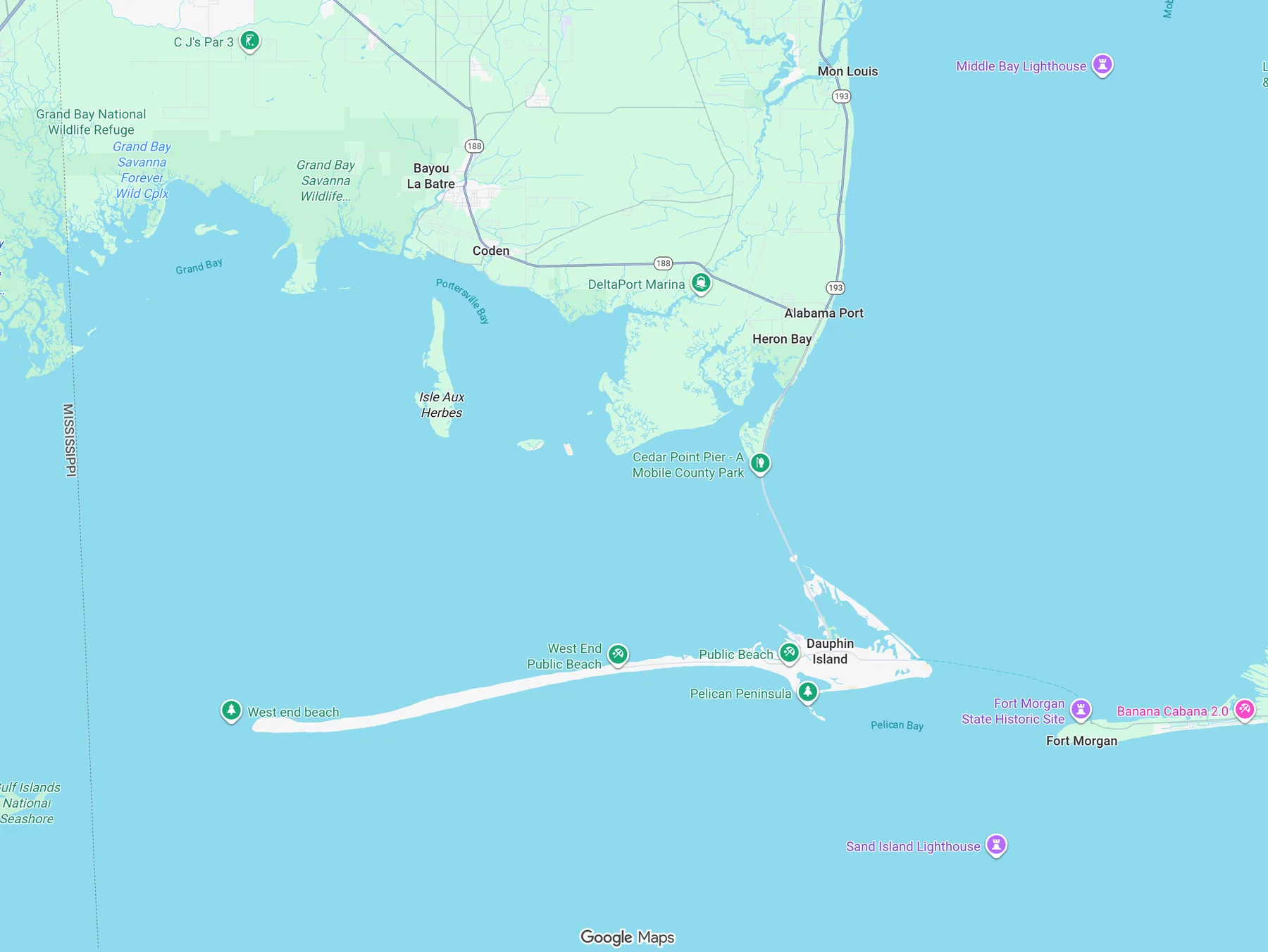 Google Maps Standard View