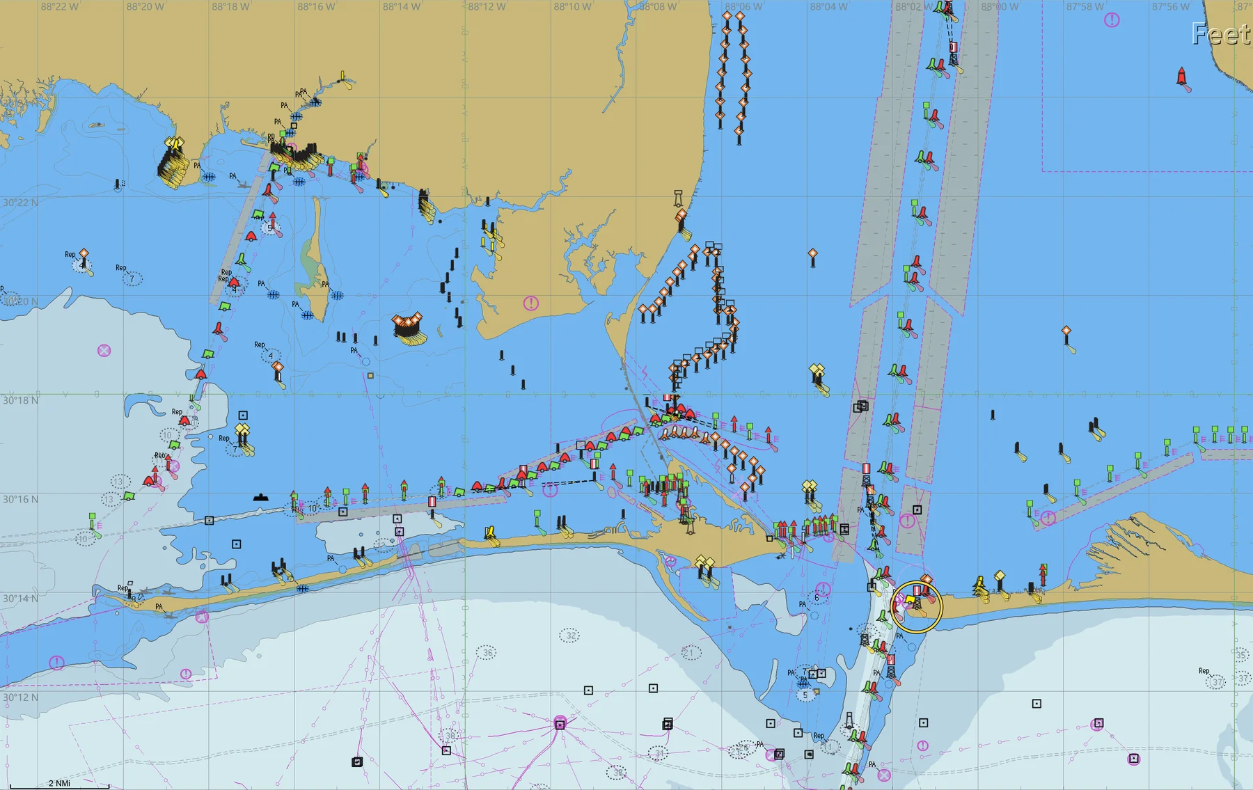 NOAA Electronic Navigational Chart